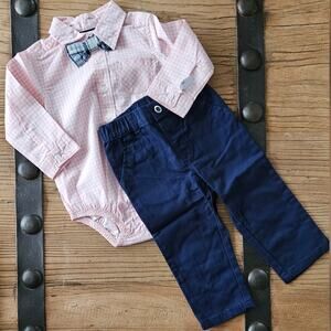 Carter's Boys 3 piece dressy formal set sz 12M New